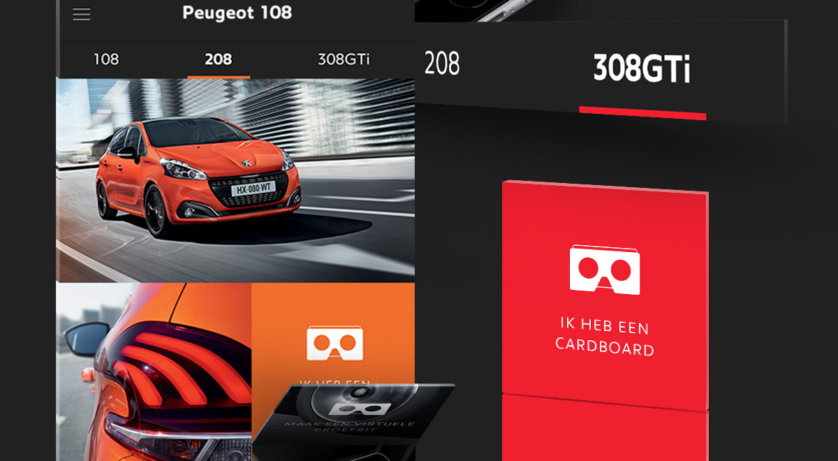 Peugeot Virtual Testdrive App