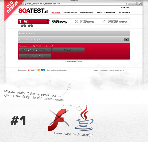 Step 1 - Redesign SoaTest.nl