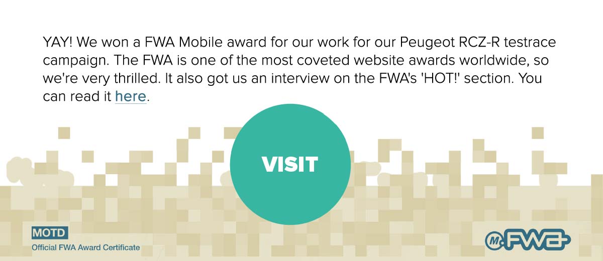 FWA Award Interview | Visit