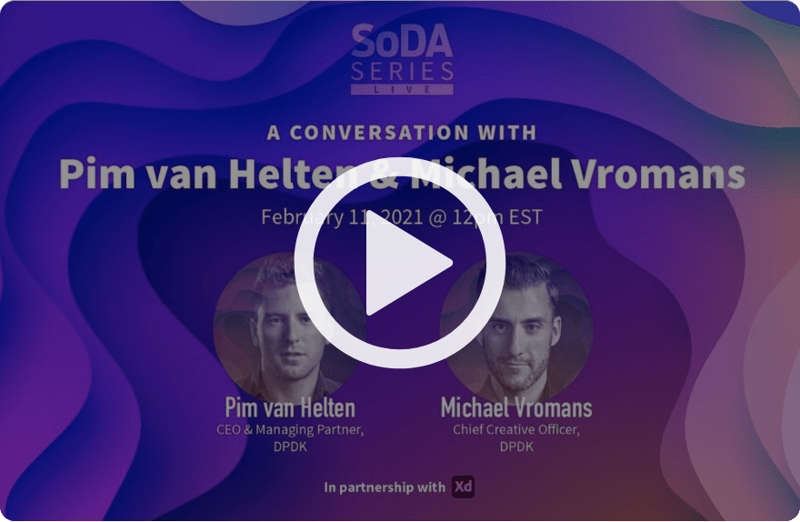 Navigate to Pim and Michael's interview - SoDA series