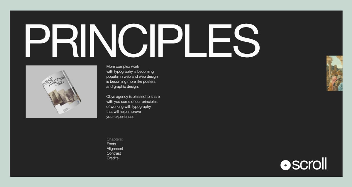 Principles website